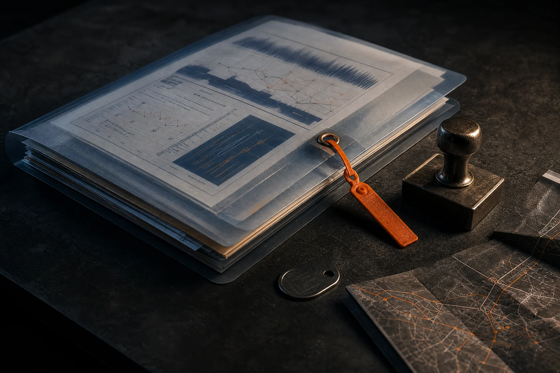 Sealed release decision artefact with evidence folder and approval stamp